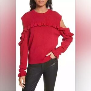 The Kooples Cold Shoulder Sweater